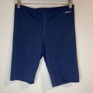 Dolfin Youth Solid Jammer Swimsuit in Navy